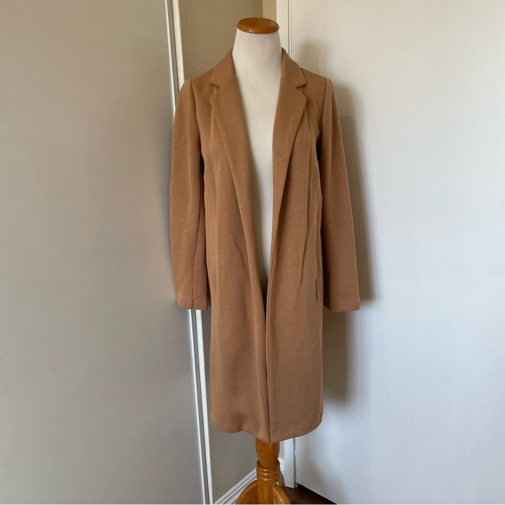 Forever 21 Elegant Tan Women's Coat